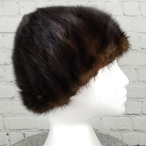 Genuine fur winter hat